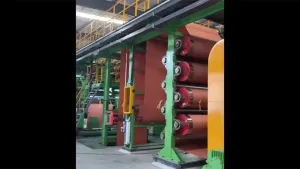 Calandra de 4 rodillos