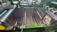 Línea batch-off de configuración a nivel de suelo